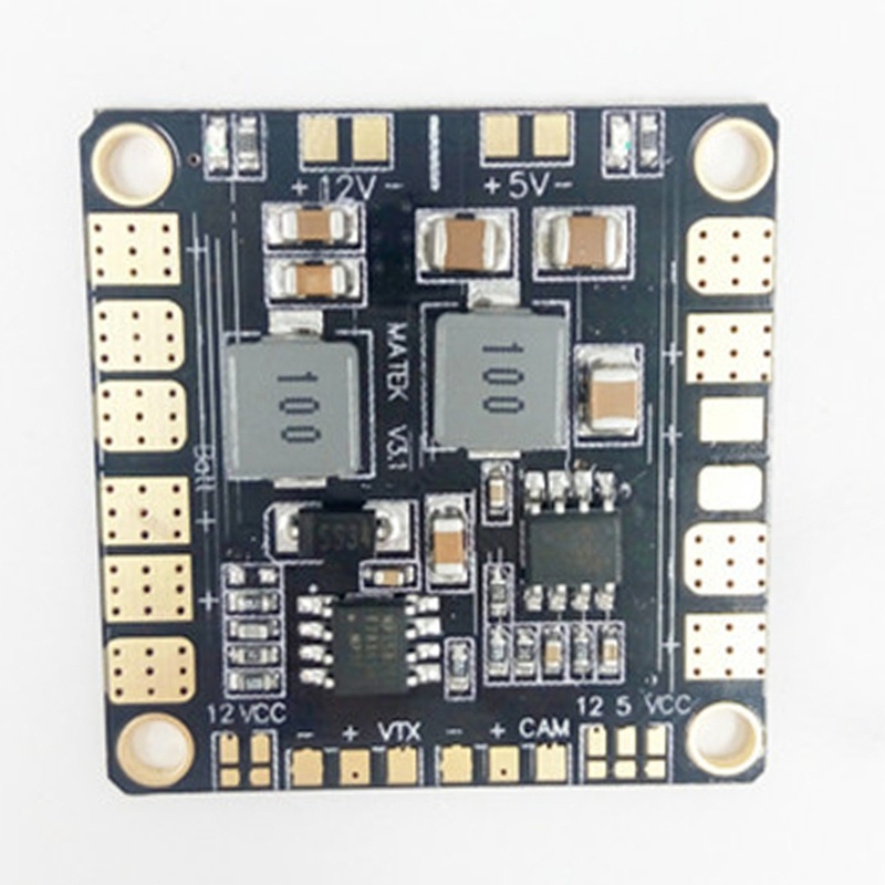 Zzz Power Distribution Board PDB Dengan BEC 5V &amp; 12V Untuk FPV QAV250 ZMR250 Multicopter