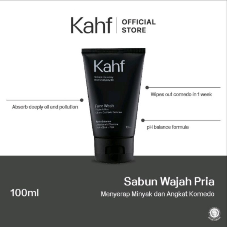 Kahf Triple Action Oil & Comedo