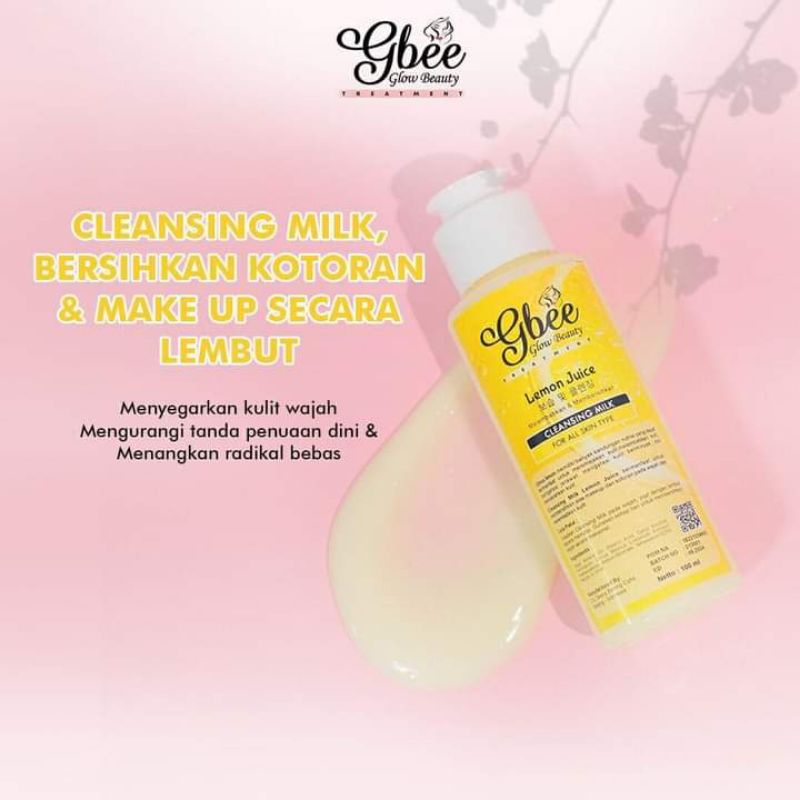 ( COD ) Cleanser Gbee Glow Beauty 100% ori