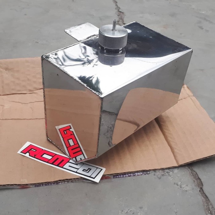 Tangki Depan Motor Drag Model Injeksi Full Stainless  STOK TERBATAS