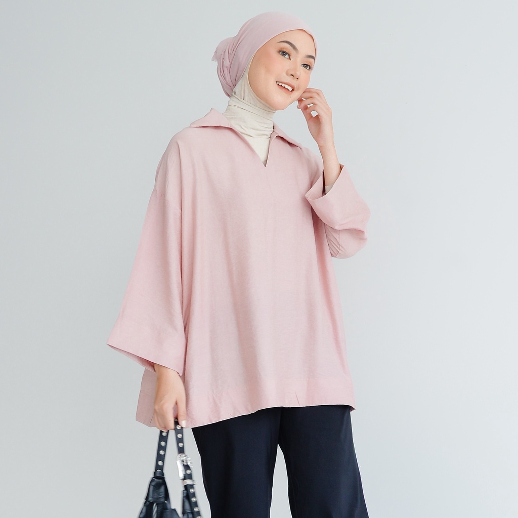 NUNA Chill Blouse | atasan top wanita polos