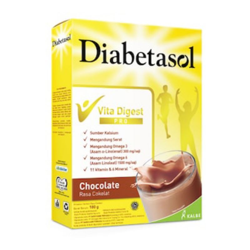 

DIABETASOL SUSU CHOCOLATE 170gr