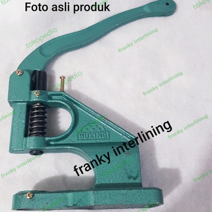 HANDPRESS IMPORT ALAT PRESS MATA AYAM KANCING BESI MANUAL BESAR KECIL