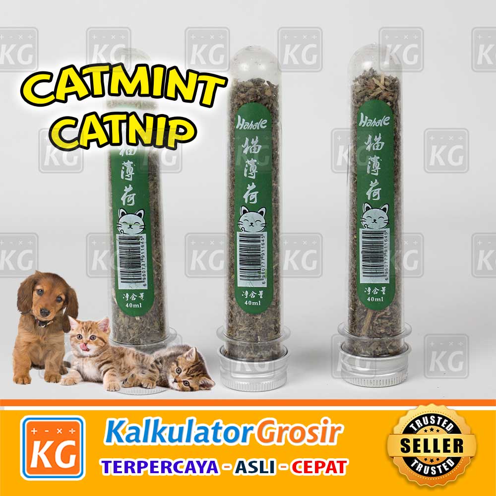 Catnip Cat - Catnip Refill Catnip Serbuk Alami Natural POWDER BIKIN FLY Kumis Kucing TUBE 40ml