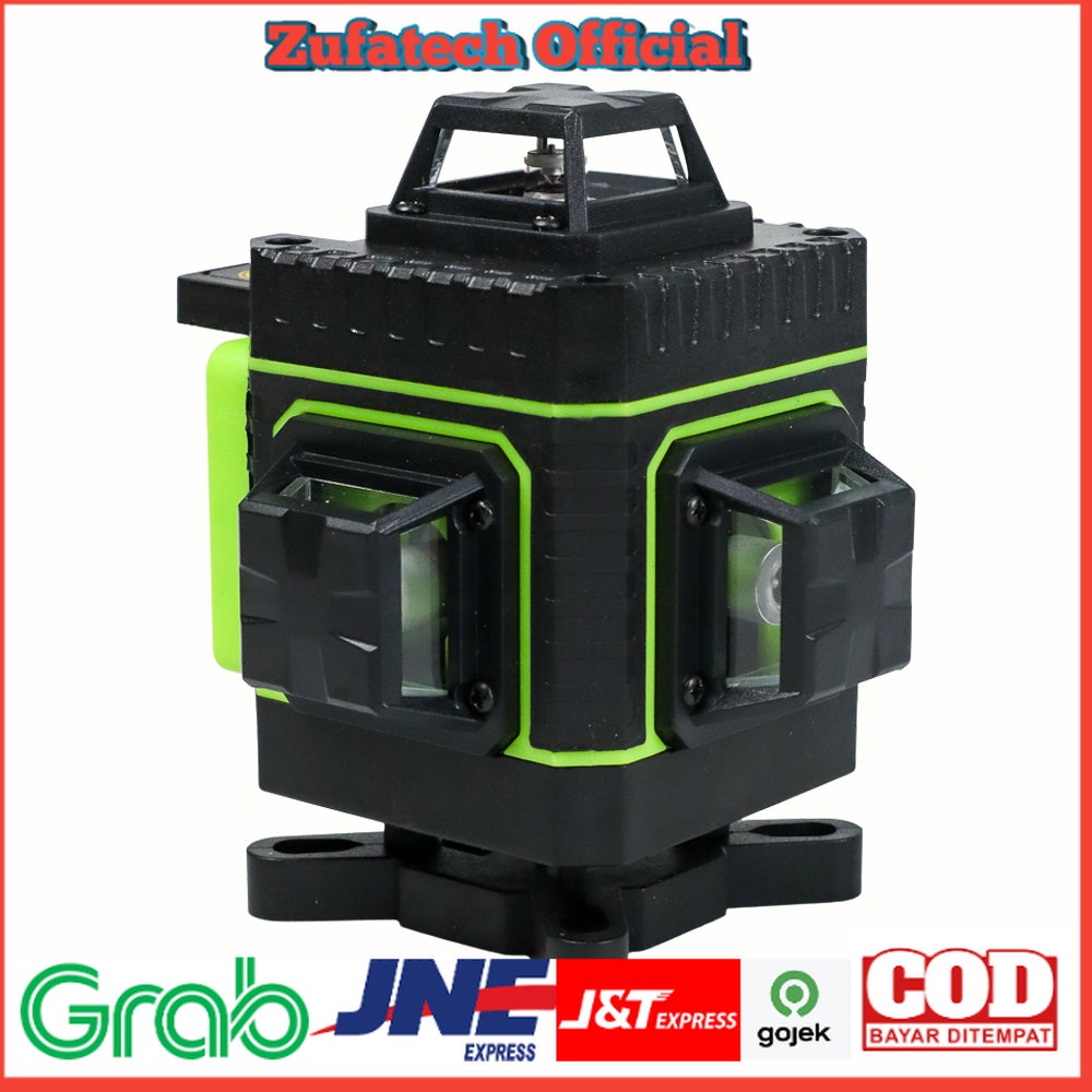 Taffware Hilda Mesin Self Leveling 16 Line Laser 4D Remote - LD-515 - Green - U7OT0BGR