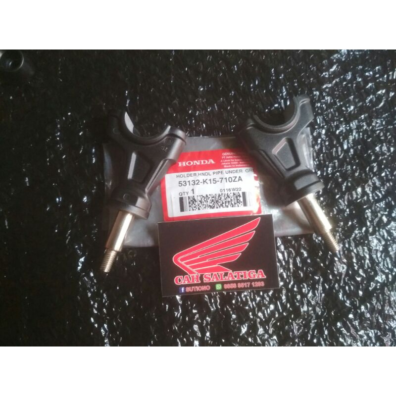 53132~K15~710ZA Holder raiser stang bawah dudukan stang cb 150 r new 2021~2022
