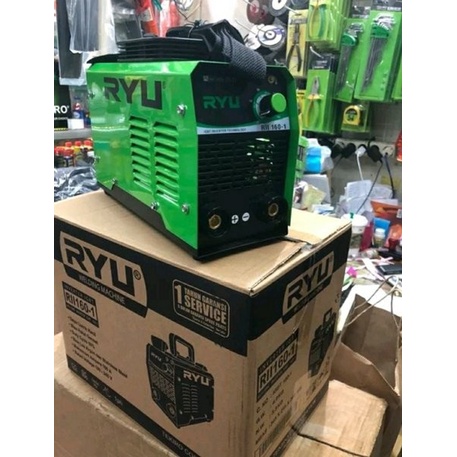 Mesin Trafo Las Ryu RII 160-1 1300W 1300 Watt Travo Welding Inverter