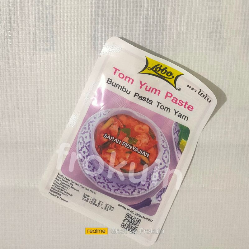 

Lobo Bumbu Tom Yum 30gr - Frozen Food Murah