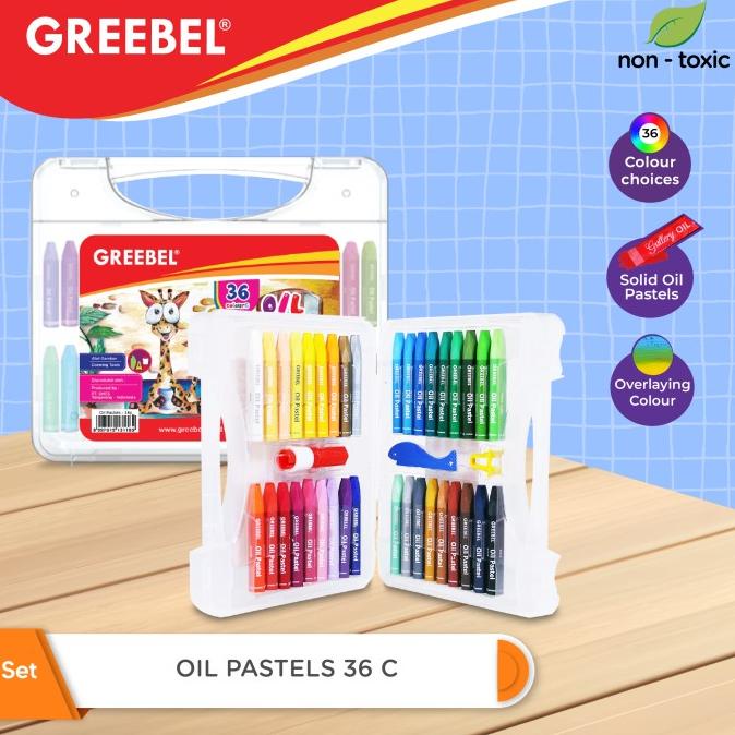 

GREEBEL Kids Oil Pastel 36 Warna