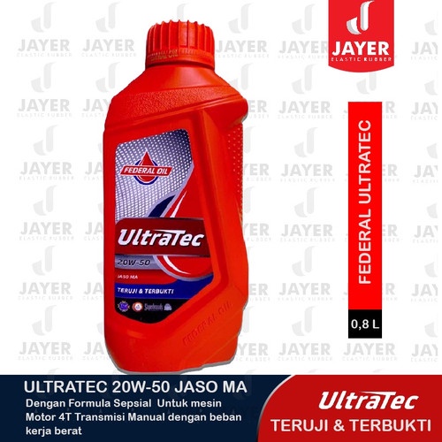 Federal ULTRATEC OIL / Oli Motor Bebek Tranmisi Manual 1liter