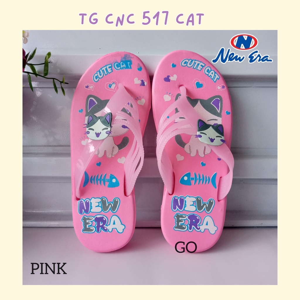 BB NEW ERA TG CNC 517 CAT 31-35 sandal anak murah keren imut lucu sandal liburan