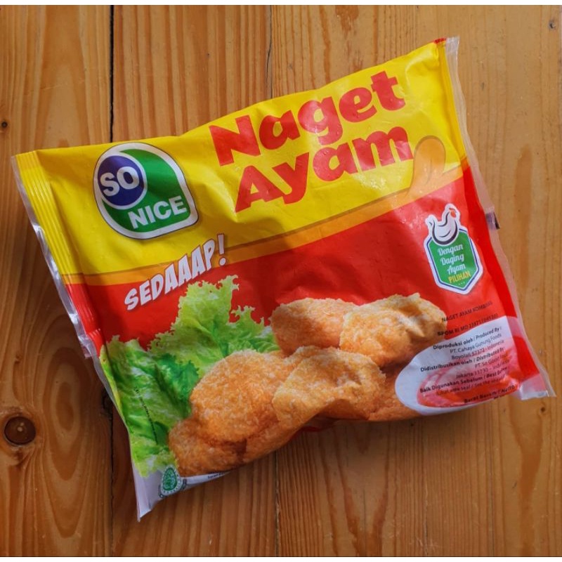 

chicken nugget So Nice 500gram
