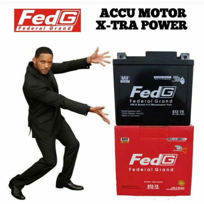 Aki kering Motor Fed-G GTZ-7S Vario 125,shogun125,satria dll