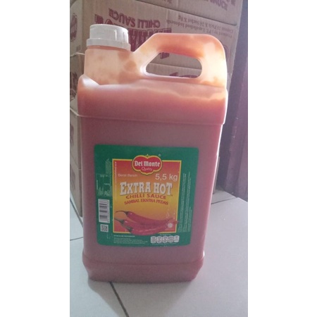 

Delmonte Saos Sambal Extra Hot 5.5 kg Drigen