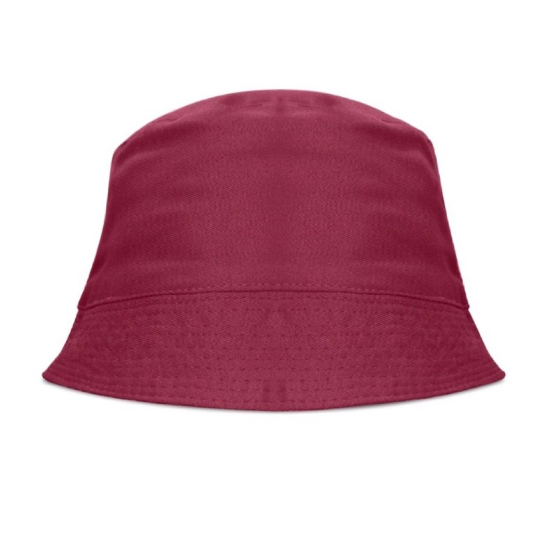 TOPI BARET POLOS - TOPI BUCKET POLOS WARNA TOPI WANITA / PRIA