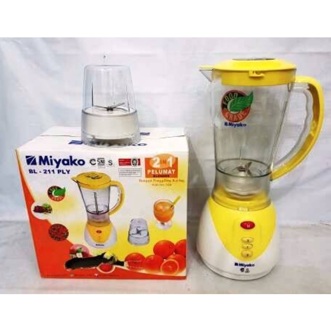 MIYAKO BLENDER BL-211 PLY / BL-211PLY (PLASTIK / 1,5 LITER)