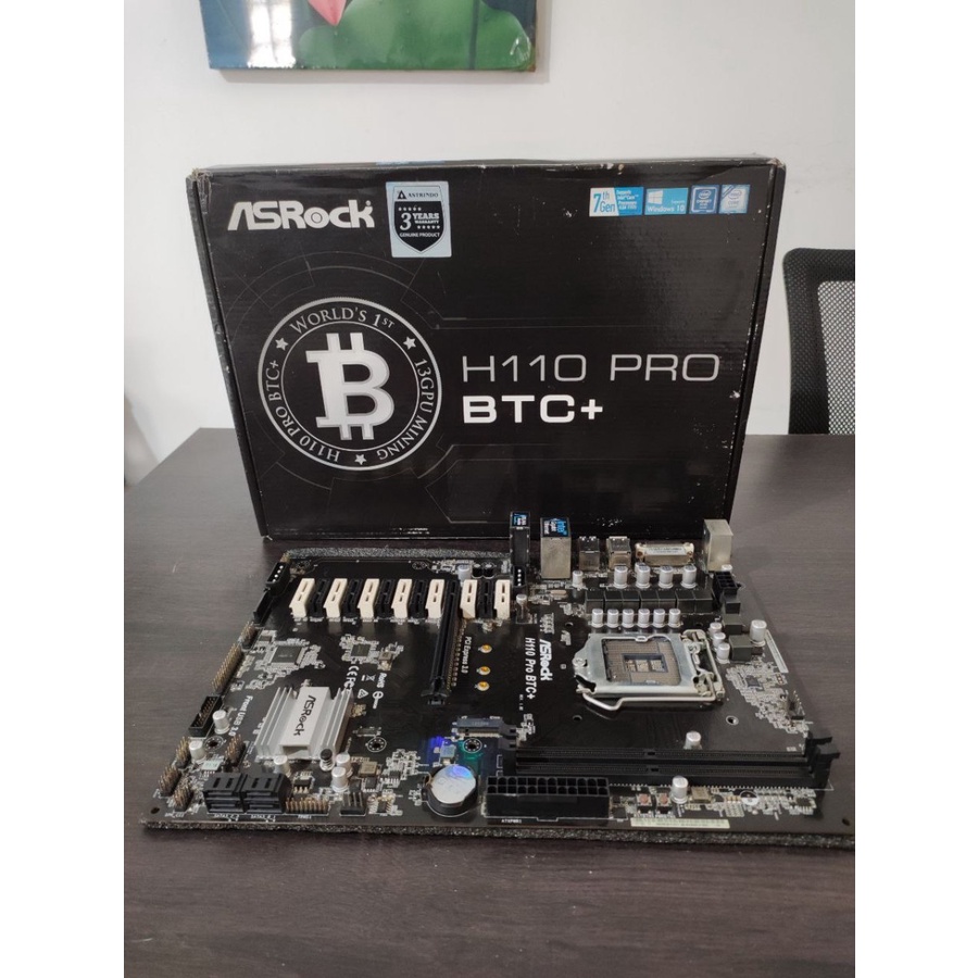 ASRock H110 Pro BTC LGA 1151