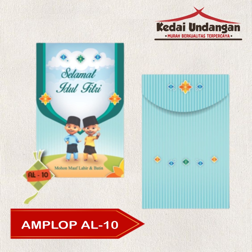 

Amplop Lebaran AL 10 isi 50 lembar harga murah