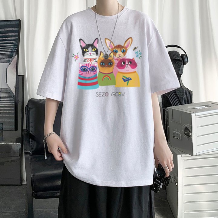 RDGF official shop kemeja leher bulat kaos pria terbaru 2023 baju kaos oversize kaos hitam oversize PRIA &amp; WANITA (UNISEX)