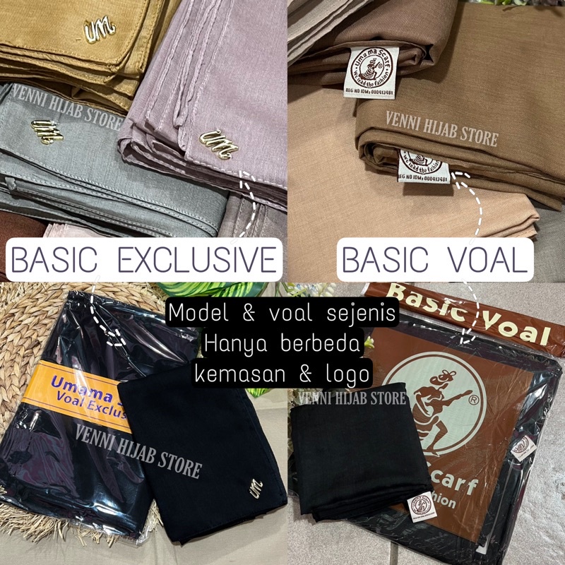 EXCLUSIVE BASIC VOAL/ORIGINAL UMAMA SCARF PARIS PREMIUM /PARIS OLIVE STICH LOGO PLAT GOLD