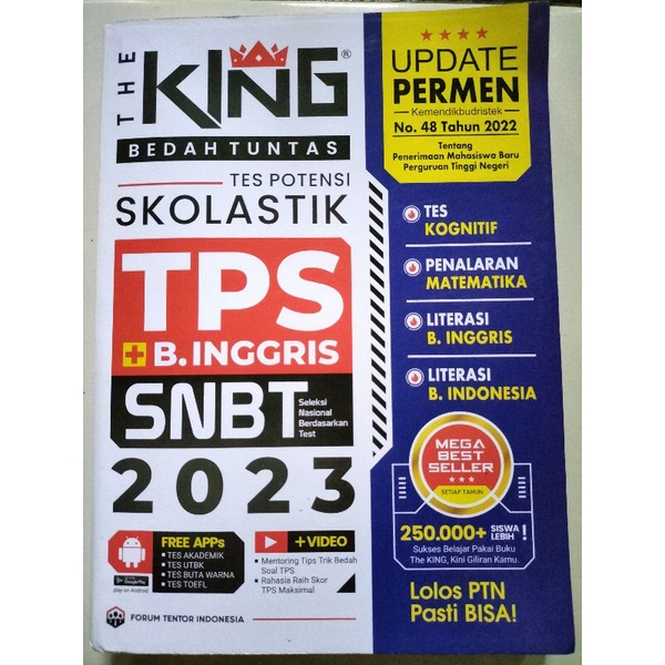 Buku Preloved The King TPS SNBT 2023 (booked)