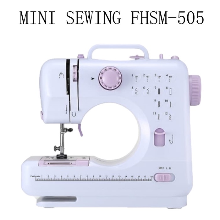 Jui Mesin Jahit Mini Portable Fhsm 505 / Fhsm505 / Mini Sewing