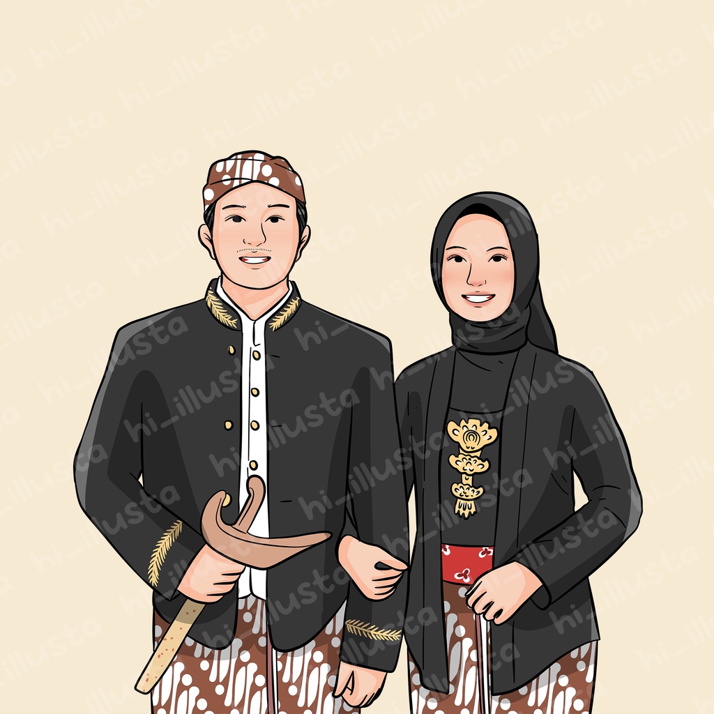 Jasa ilustrasi digital / karikatur / edit foto / kado foto/ pusat edit / illustration /vektor