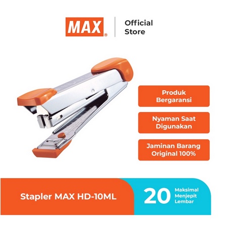 

MAX Stapler HD-10ML / Stapler Staples Berkualitas / Ekonomis Terlaris