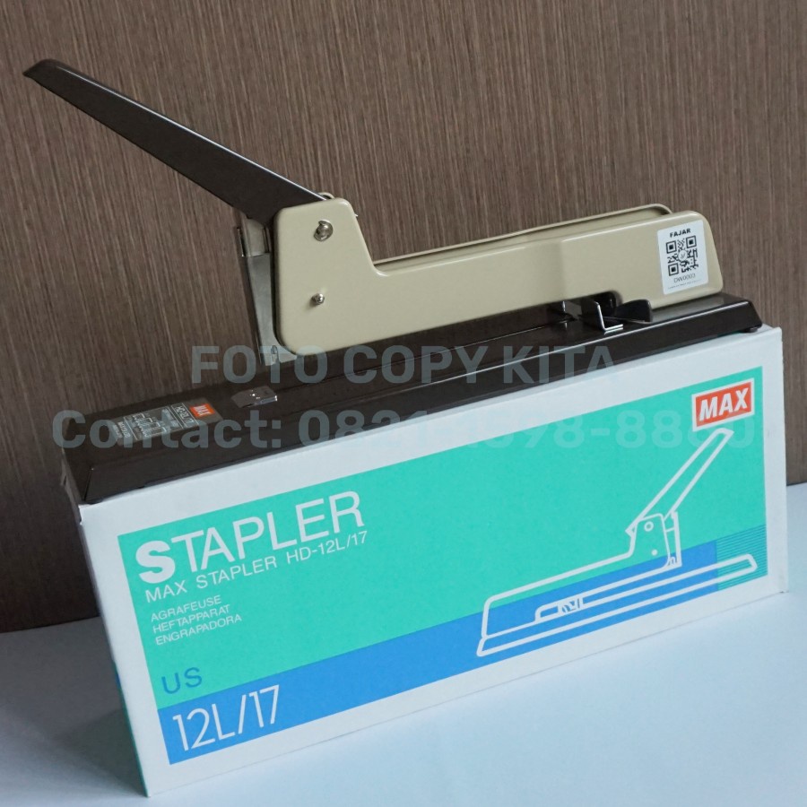 

STAPLER MAX HD-12L/17
