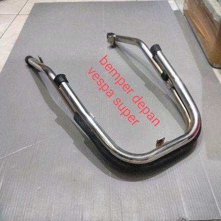 bemper spakbor depan vespa super bajaj model clasic