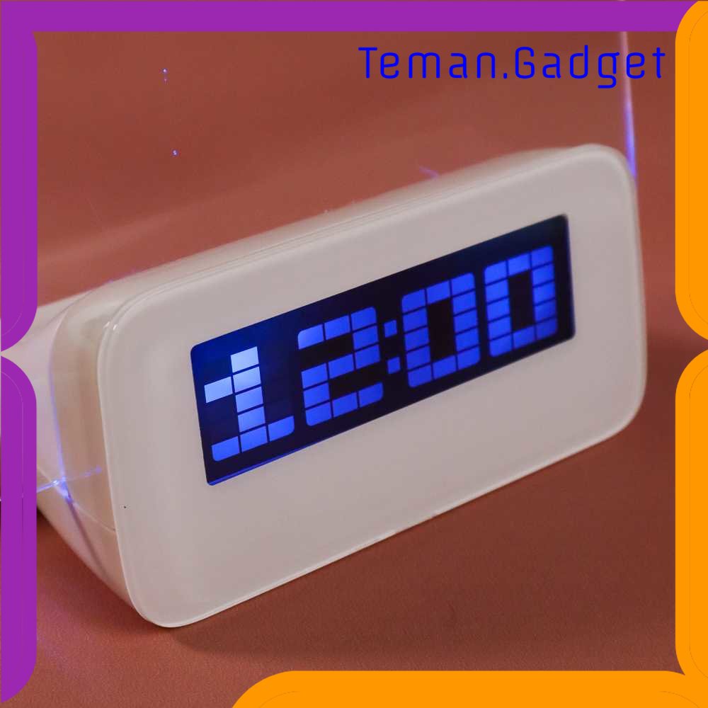 TG-PJM Satzuma Jam LCD Display Alarm Clock with Memo Board - 003