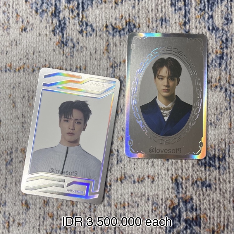 SYB SUC SPECIAL YEARBOOK UNIVERSE CARD JENO NCT 2020 Resonance 2021 Universe