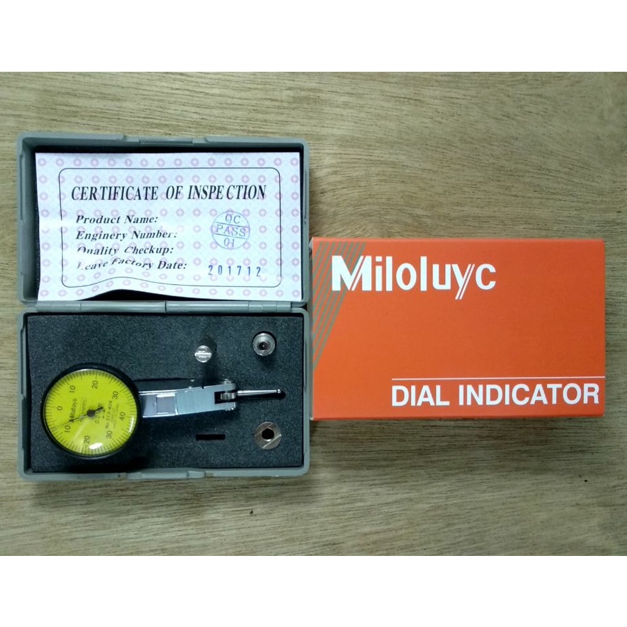 Dial Indicator Mini Tongkat | Dial Gauge | Jarum Indikator Miloluyc