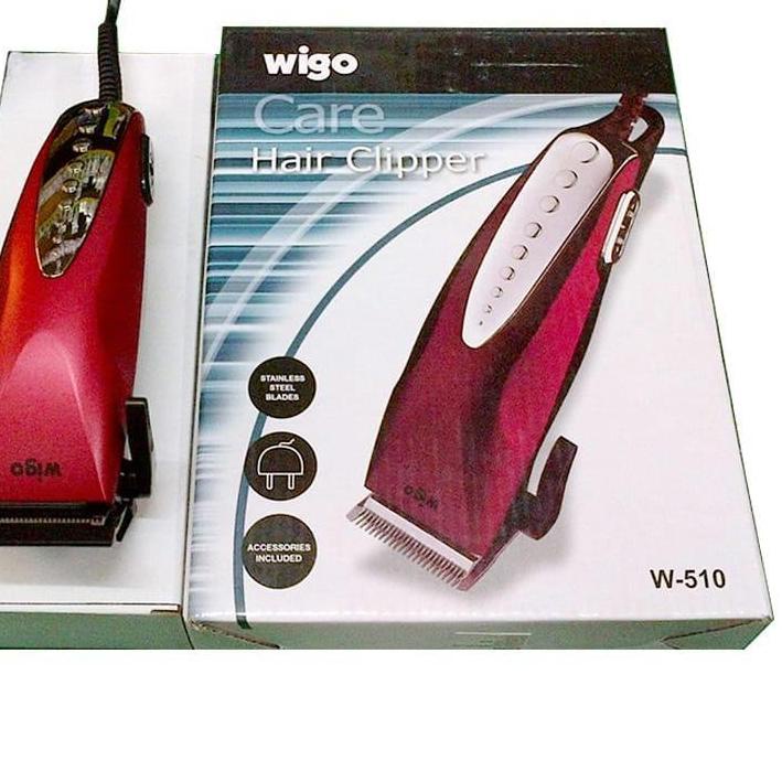 Depan1 Wigo W-510 Alat Cukur Rambut Hair Clipper Elektrik