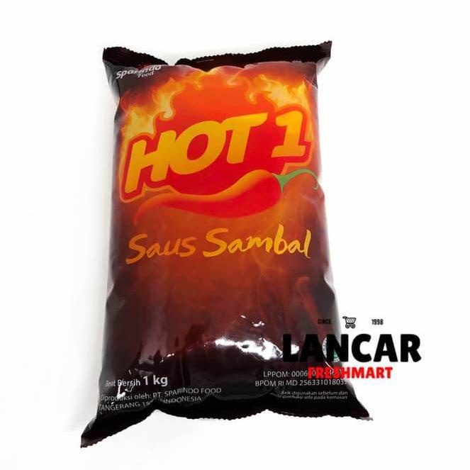 

Super promo SAUS SAMBAL HOT 1 1KG / HOT 1 SAUS SAMBAL 1KG 33