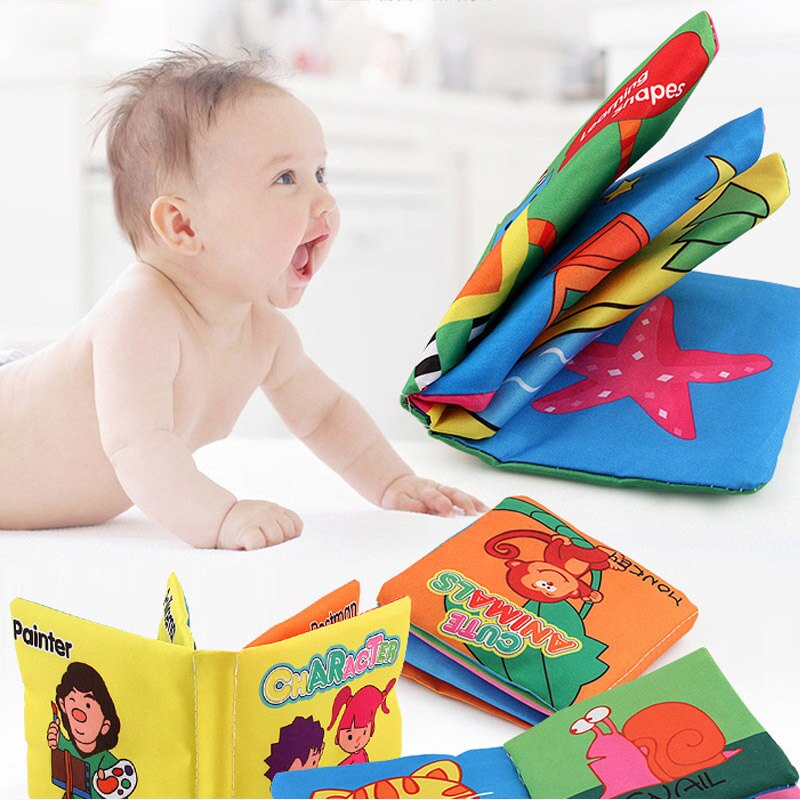 Softbook Buku Bantal Bayi Mini Baby Cloth Book Montessori Book Buku Bayi Buku Anak Softbook Anak Buku Kain Soft Book Baby Book