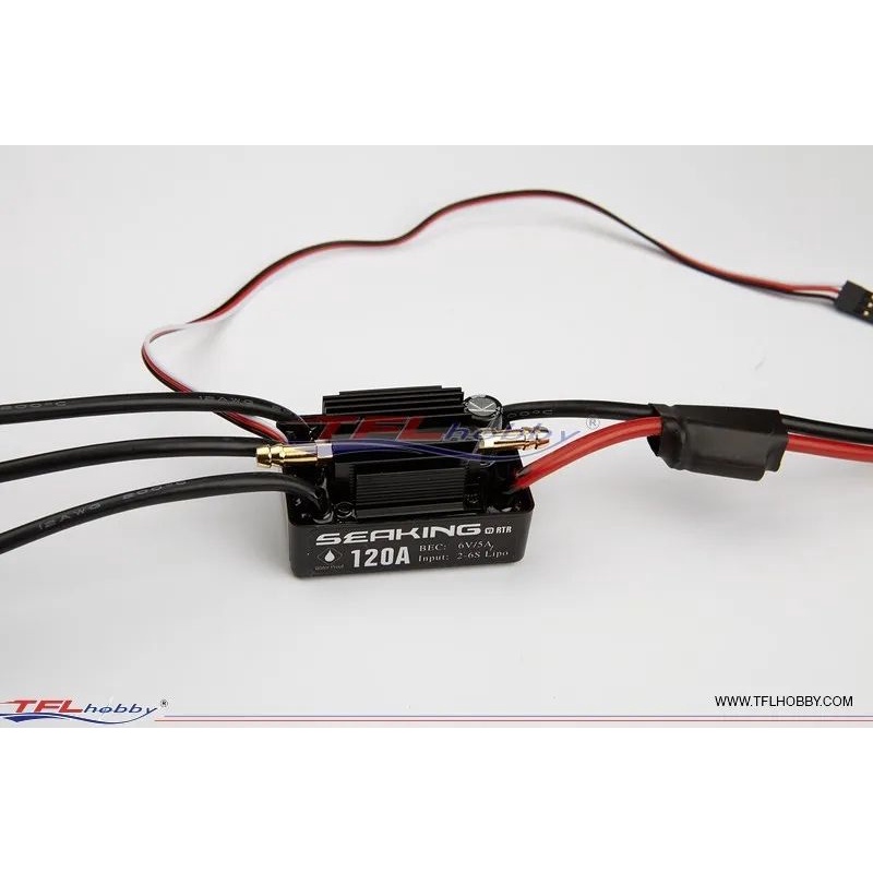 Rc Boat ESC SEaking 120A not Flycolor 150A