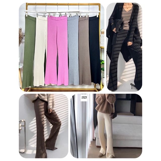 Celana rajut import Grosir Pgmta Kode 1523 serian isi 6 pcs x 127.000