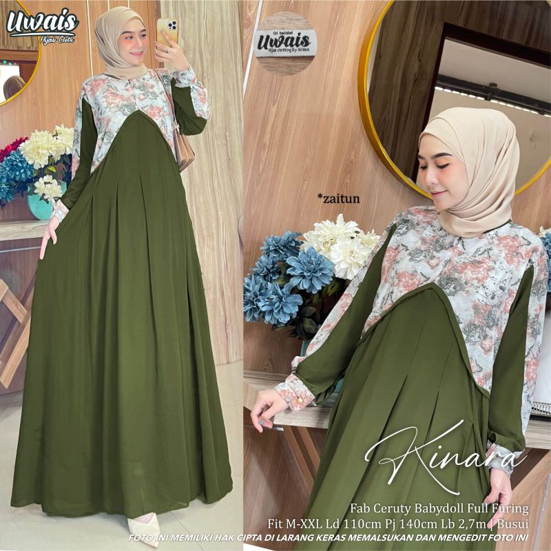 HALINA Maxi Dress Ori by Uwais