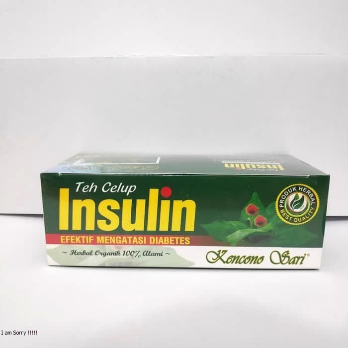 

Teh Celup Insulin obat herbal diabet / diabetes / kencing manis Asli original harga terjangkau