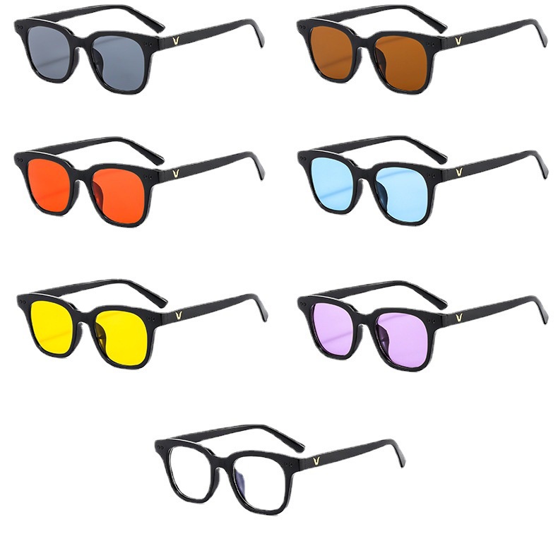 Kacamata Hitam Wanita/KACAMATA WARNA WARNI Pria Sunglasses Korean Fashion Small Candy Color