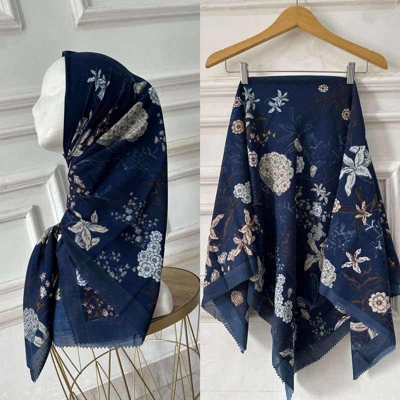 Afrahijab/ Segi Empat Voal Motif 097