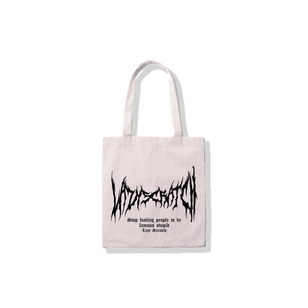 Tote Bag Lazyscratch (Lazyscratch) - Totebag Belacu premium