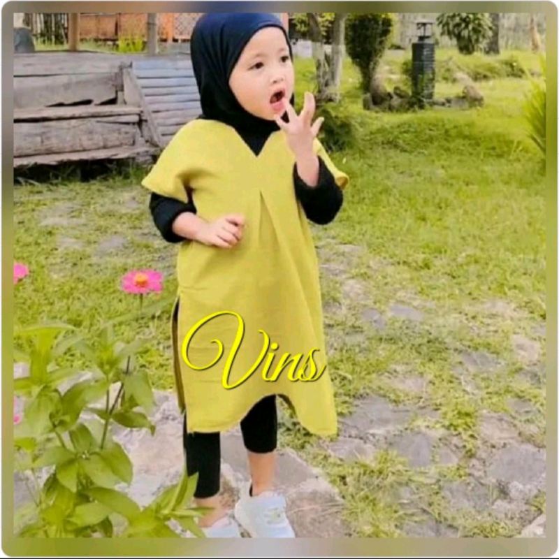 VINS - LONG SQUARE NAGITA ANAK CRINKLE AIRFLOW NINA LONG