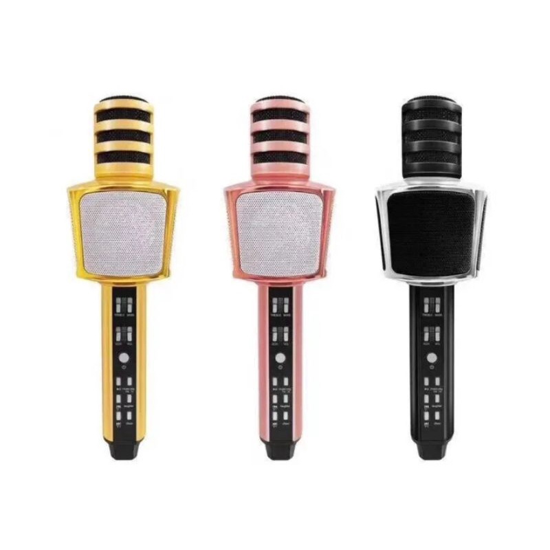 MICROPHONE BLUETOOTH SD-17 KARAOKE / PORTABLE WIRELESS BLUETOOTH - SUARA JERNIH ( COD )
