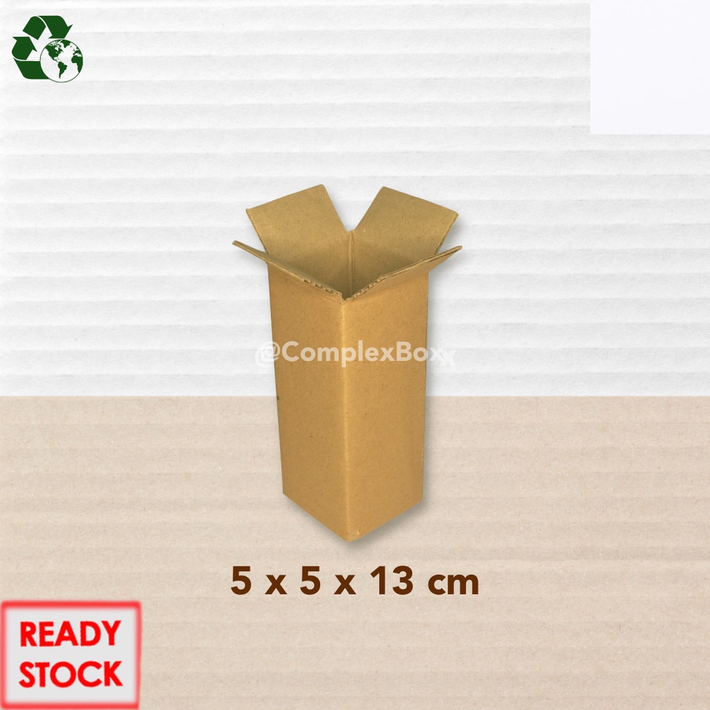 

Kardus BARU Polos 5 x 5 x 13 cm Kotak Karton Packing ( 5x5x13 )