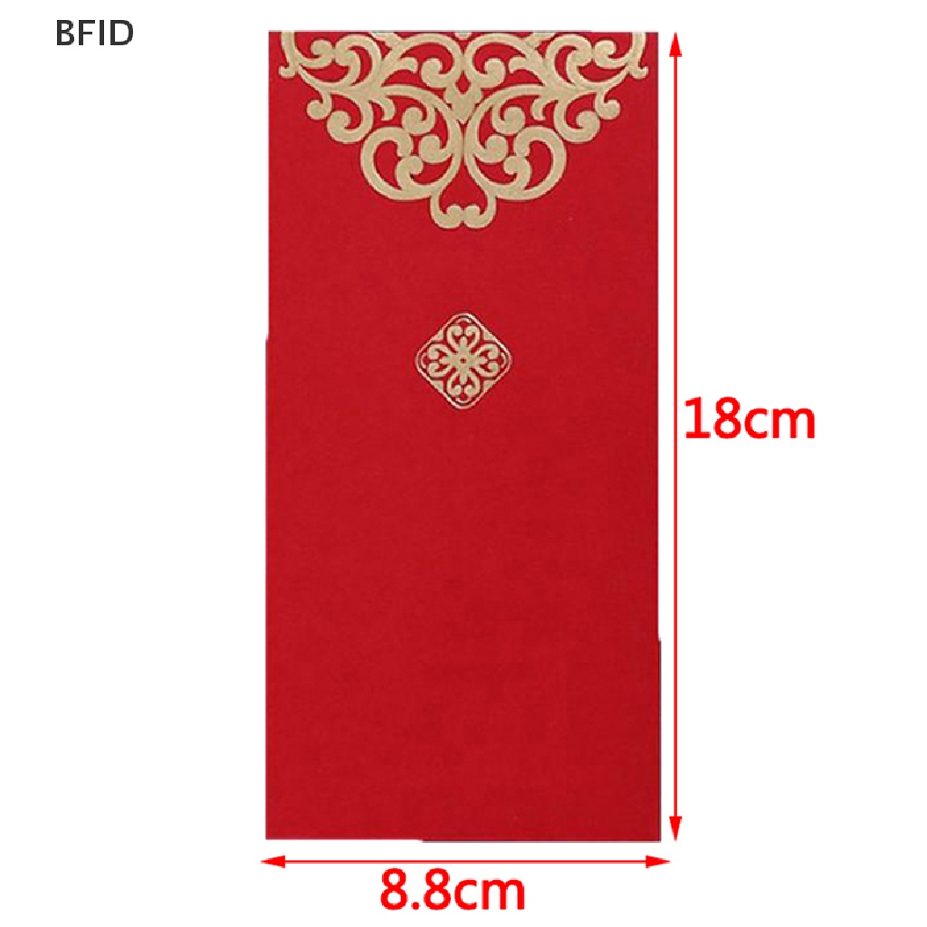 [BFID] 10pcs New Year Wedding Amplop Merah Rat Year Chinese Spring Festival lucky bag [ID]