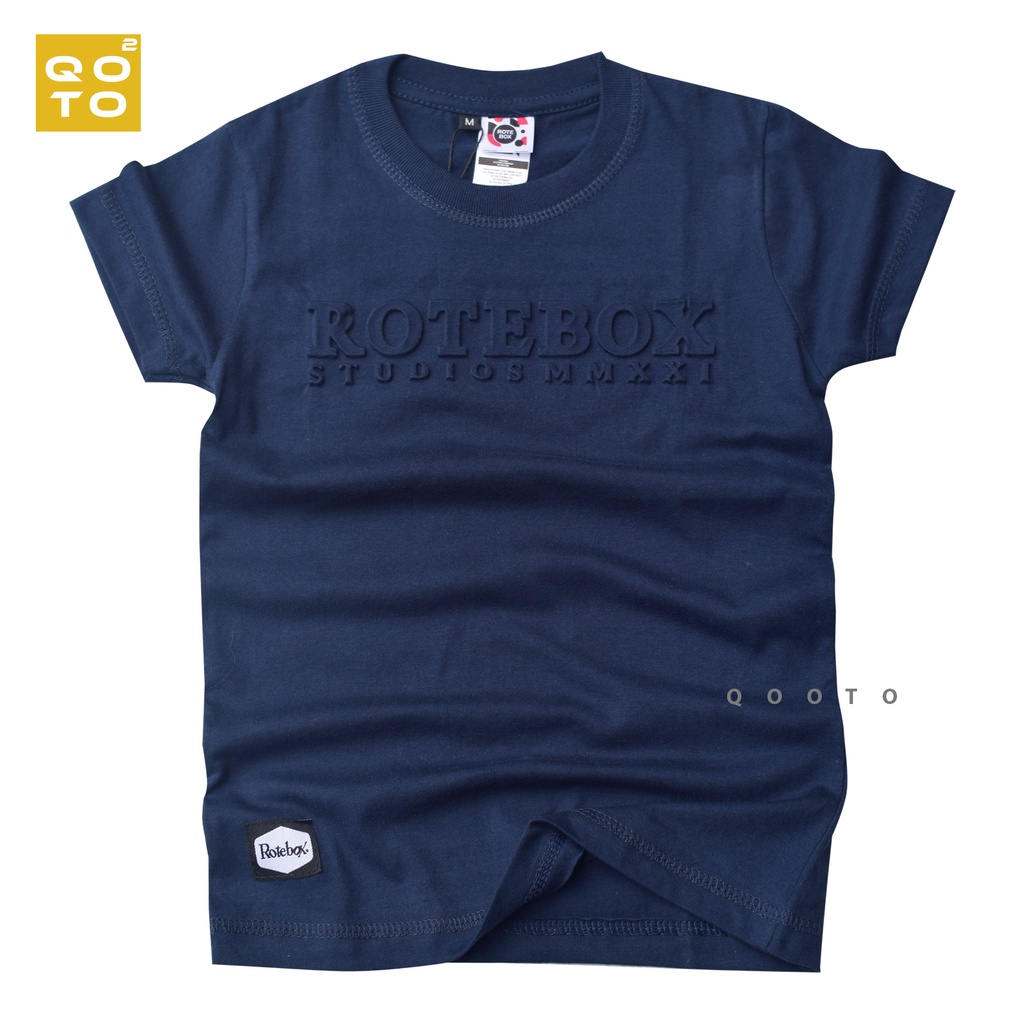 Baju Anak Laki Laki Distro Embos Rotebox Umur 1-12 Tahun Bahan Cotton 30S 22