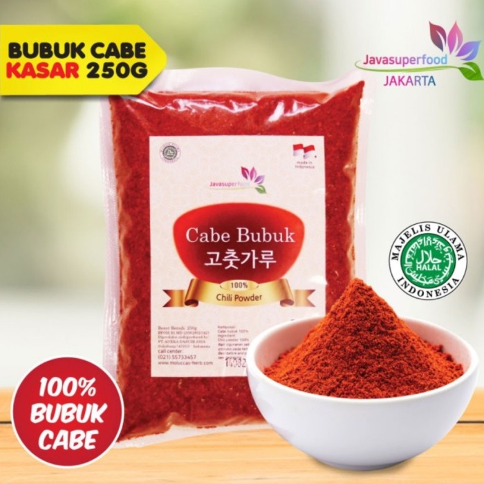 

Asa Gochugaru - Cabe Bubuk Kasar Korea 250 Gr / Level 30 / Chili Powder