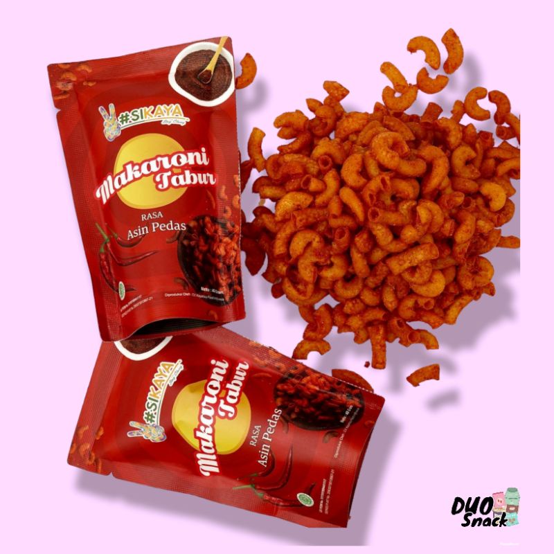 Sikaya Macaroni Pedas Murah (40g)